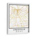 Louisville, 1 Mapas 3 16 - Emiliano Deificus | Cuadro decorativo de Canvas Lab