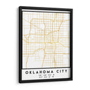 Oklahoma City, 1 Mapas 3 15 - Emiliano Deificus | Cuadro decorativo de Canvas Lab