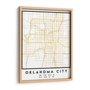 Oklahoma City, 1 Mapas 3 15 - Emiliano Deificus | Cuadro decorativo de Canvas Lab