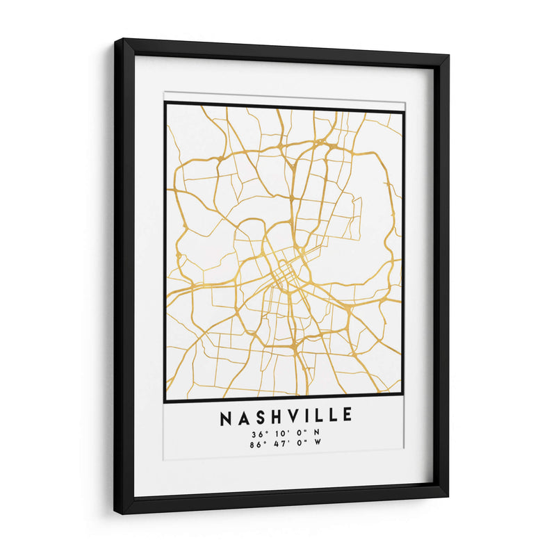 Nashville, 1 Mapas 3 13 - Emiliano Deificus | Cuadro decorativo de Canvas Lab