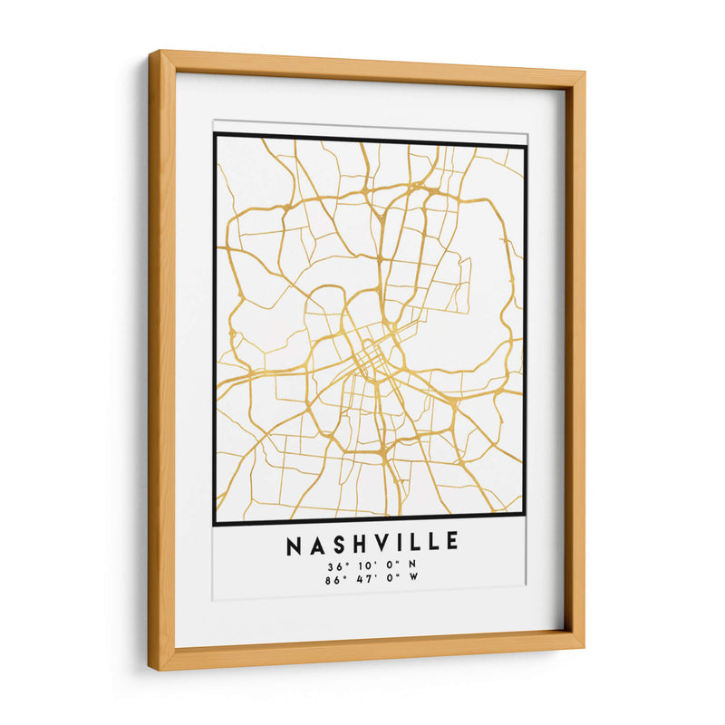 Nashville, 1 Mapas 3 13 - Emiliano Deificus | Cuadro decorativo de Canvas Lab