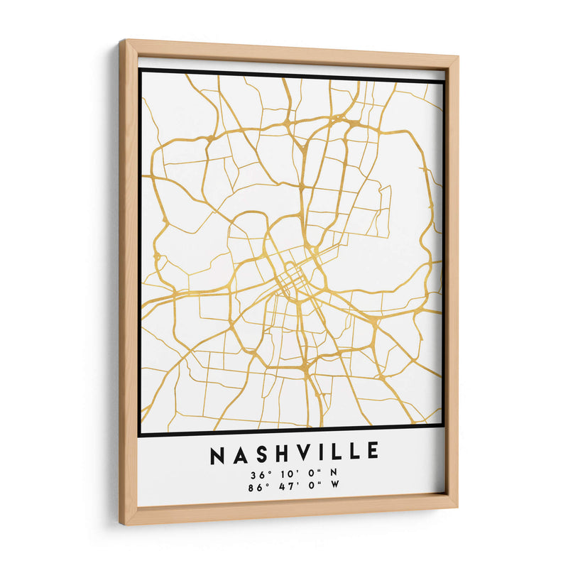 Nashville, 1 Mapas 3 13 - Emiliano Deificus | Cuadro decorativo de Canvas Lab