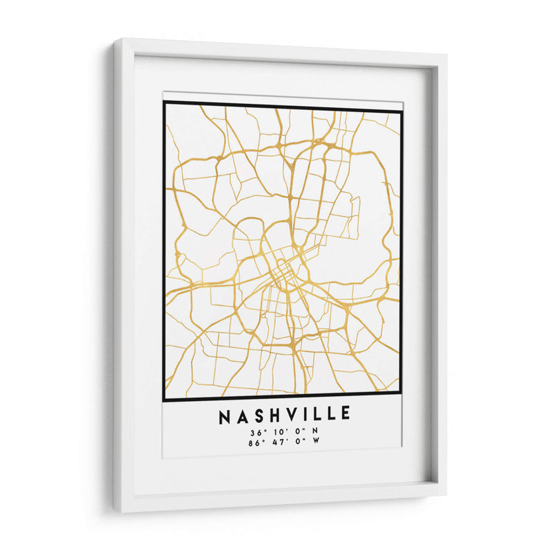 Nashville, 1 Mapas 3 13 - Emiliano Deificus | Cuadro decorativo de Canvas Lab