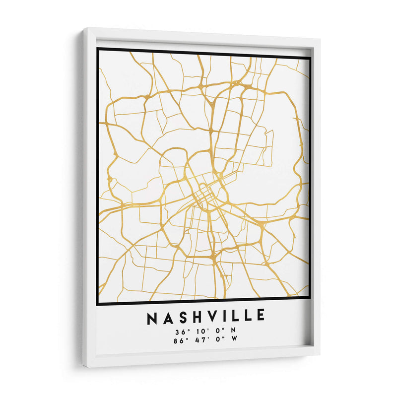 Nashville, 1 Mapas 3 13 - Emiliano Deificus | Cuadro decorativo de Canvas Lab