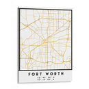 Fort Worth, 1 Mapas 3 11 - Emiliano Deificus | Cuadro decorativo de Canvas Lab