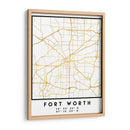 Fort Worth, 1 Mapas 3 11 - Emiliano Deificus | Cuadro decorativo de Canvas Lab