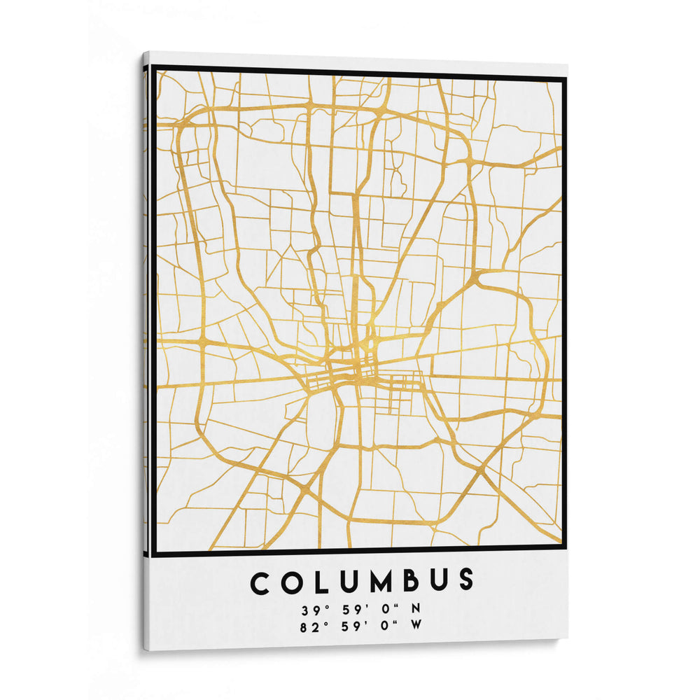 Columbus, 1 Mapas 3 10 - Emiliano Deificus | Cuadro decorativo de Canvas Lab