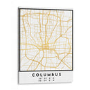 Columbus, 1 Mapas 3 10 - Emiliano Deificus | Cuadro decorativo de Canvas Lab