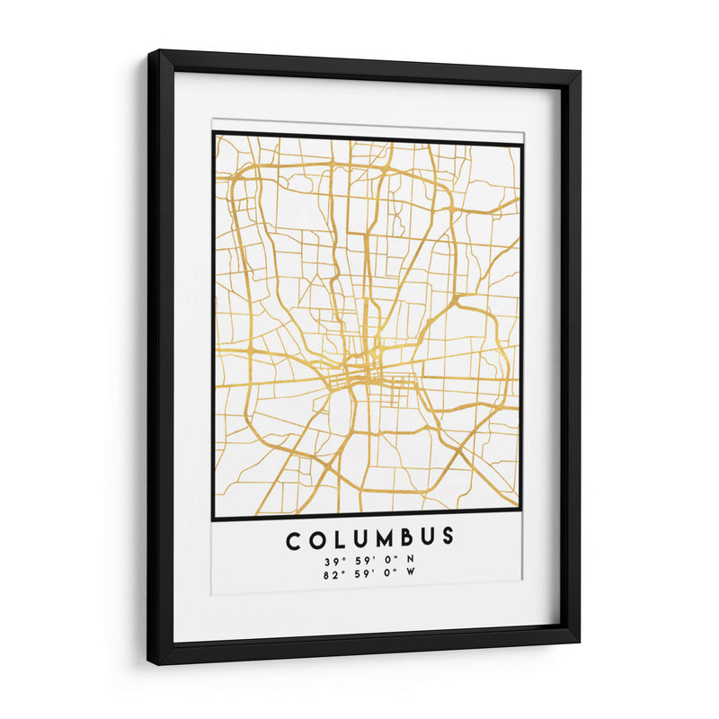 Columbus, 1 Mapas 3 10 - Emiliano Deificus | Cuadro decorativo de Canvas Lab