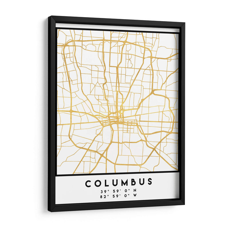 Columbus, 1 Mapas 3 10 - Emiliano Deificus | Cuadro decorativo de Canvas Lab