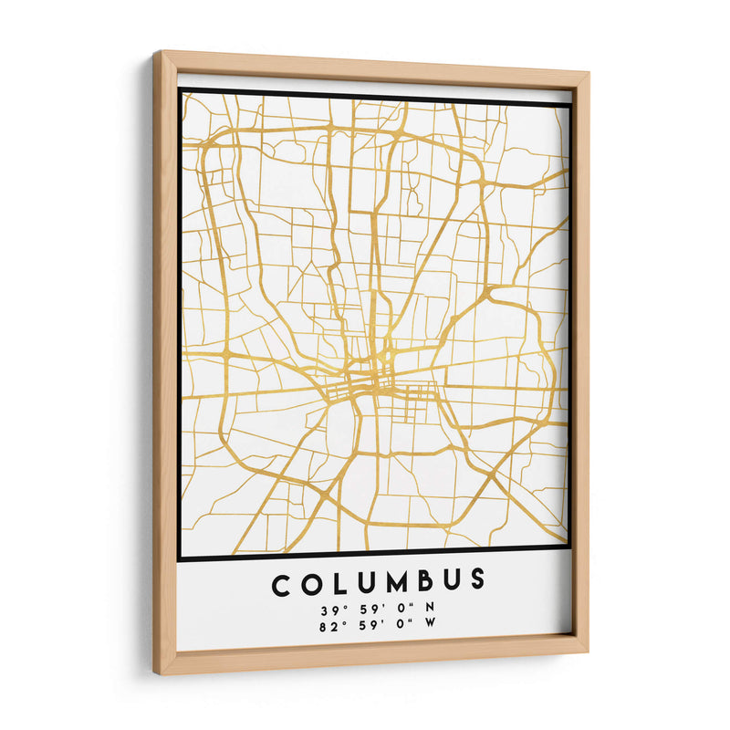 Columbus, 1 Mapas 3 10 - Emiliano Deificus | Cuadro decorativo de Canvas Lab