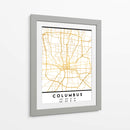 Columbus, 1 Mapas 3 10 - Emiliano Deificus | Cuadro decorativo de Canvas Lab