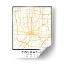 Columbus, 1 Mapas 3 10 - Emiliano Deificus | Cuadro decorativo de Canvas Lab