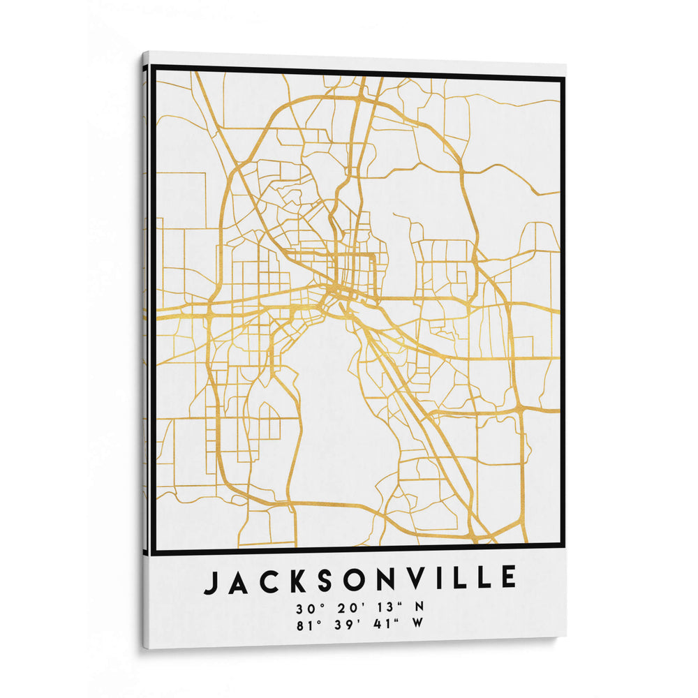Jacksonville, 1 Mapas 3 09 - Emiliano Deificus | Cuadro decorativo de Canvas Lab