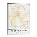 Jacksonville, 1 Mapas 3 09 - Emiliano Deificus | Cuadro decorativo de Canvas Lab