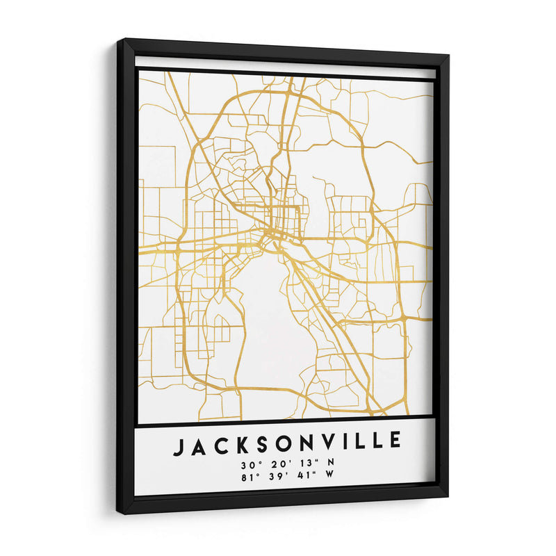 Jacksonville, 1 Mapas 3 09 - Emiliano Deificus | Cuadro decorativo de Canvas Lab