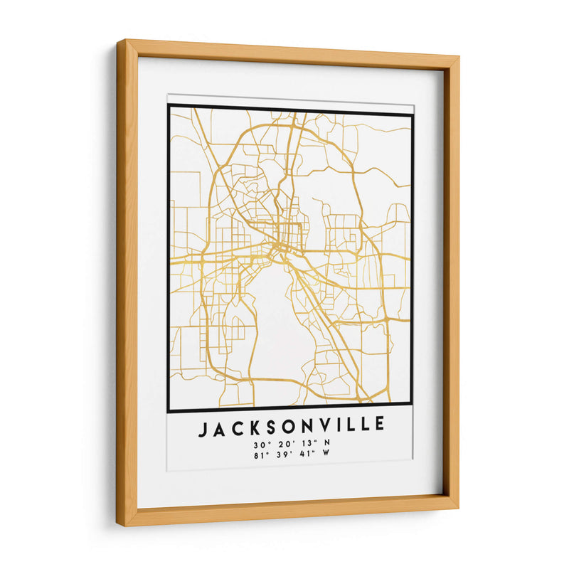 Jacksonville, 1 Mapas 3 09 - Emiliano Deificus | Cuadro decorativo de Canvas Lab