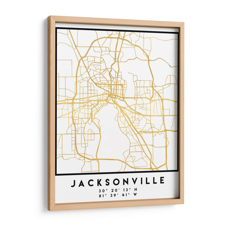 Jacksonville, 1 Mapas 3 09 - Emiliano Deificus | Cuadro decorativo de Canvas Lab