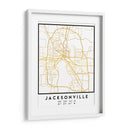 Jacksonville, 1 Mapas 3 09 - Emiliano Deificus | Cuadro decorativo de Canvas Lab