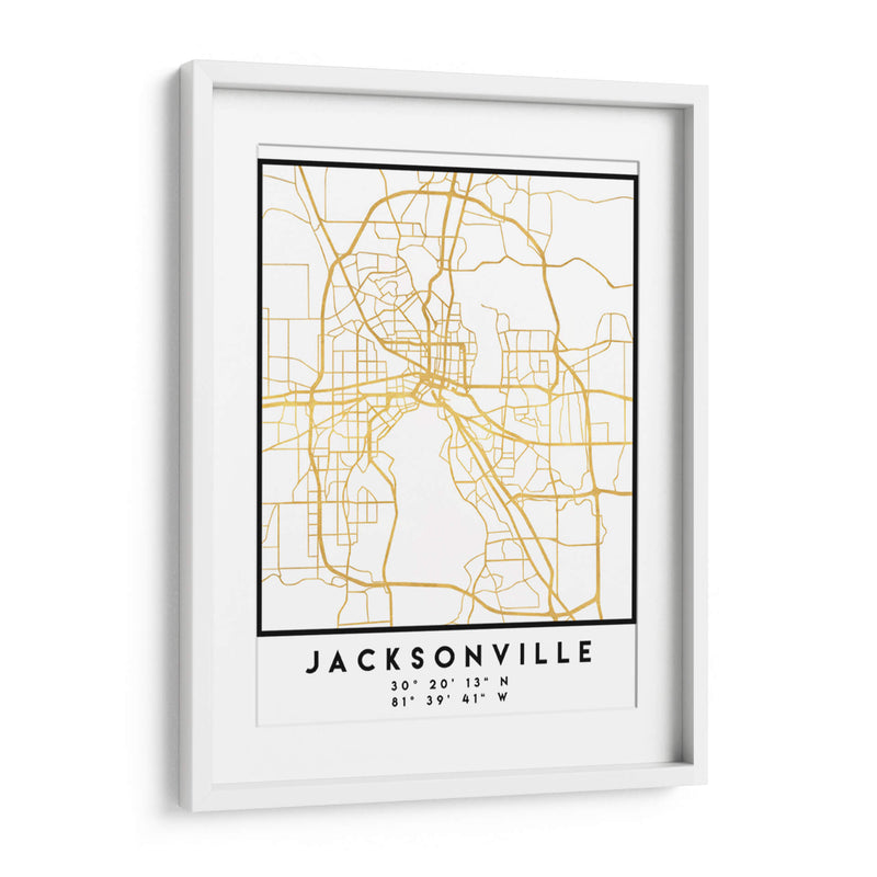 Jacksonville, 1 Mapas 3 09 - Emiliano Deificus | Cuadro decorativo de Canvas Lab