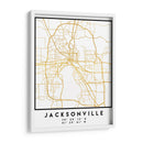 Jacksonville, 1 Mapas 3 09 - Emiliano Deificus | Cuadro decorativo de Canvas Lab