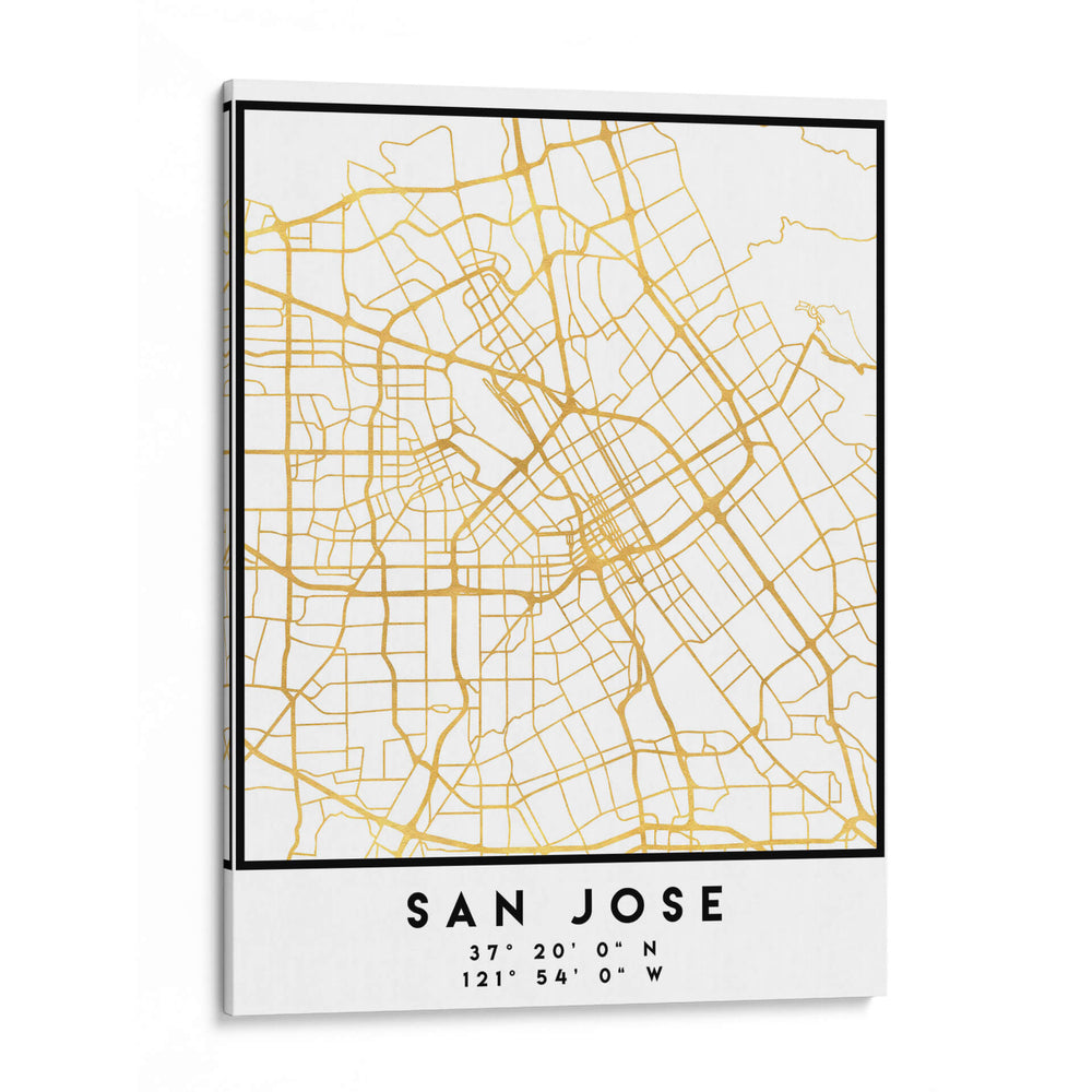 San Jose, 1 Mapas 3 08 - Emiliano Deificus | Cuadro decorativo de Canvas Lab