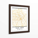 San Jose, 1 Mapas 3 08 - Emiliano Deificus | Cuadro decorativo de Canvas Lab