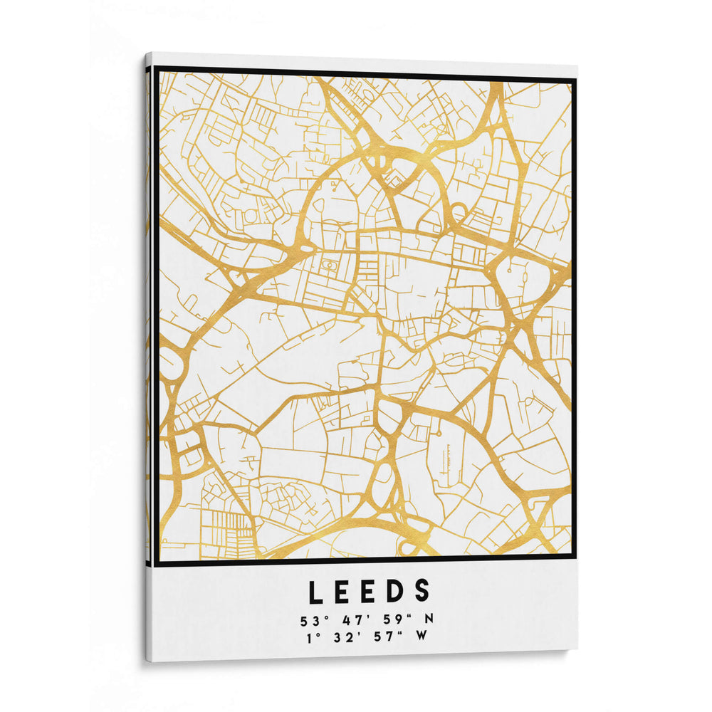 Leeds, 1 Mapas 3 07 - Emiliano Deificus | Cuadro decorativo de Canvas Lab