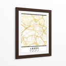 Leeds, 1 Mapas 3 07 - Emiliano Deificus | Cuadro decorativo de Canvas Lab