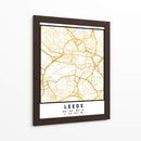 Leeds, 1 Mapas 3 07 - Emiliano Deificus | Cuadro decorativo de Canvas Lab