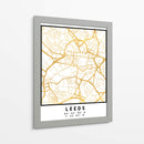 Leeds, 1 Mapas 3 07 - Emiliano Deificus | Cuadro decorativo de Canvas Lab