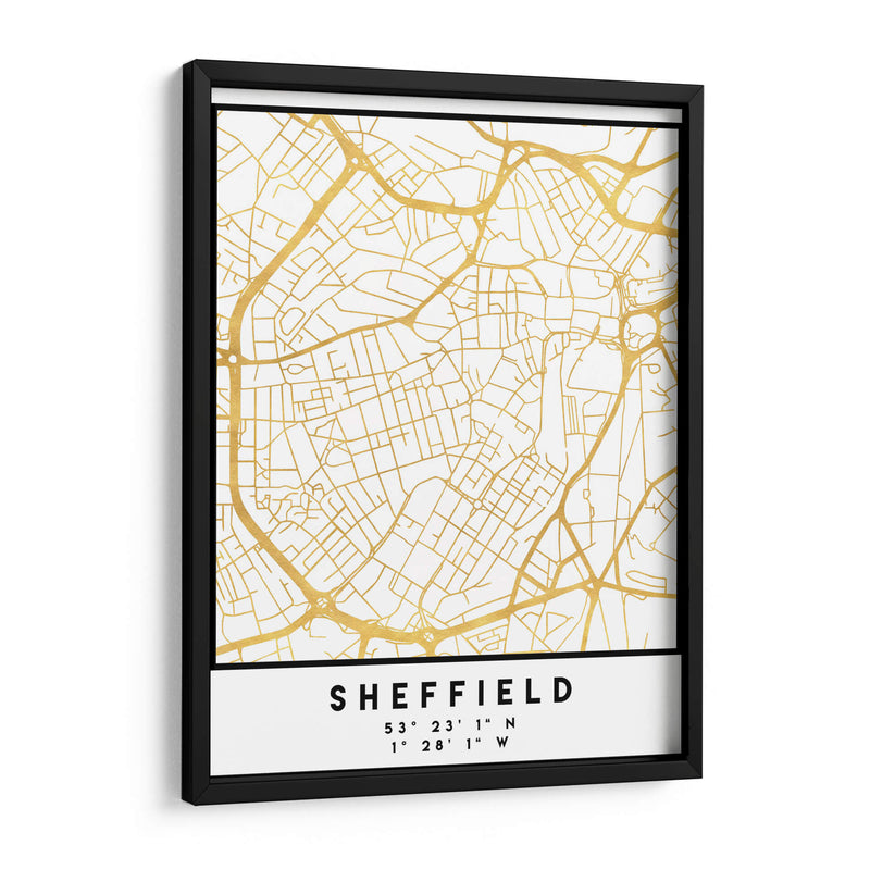 Sheffield, 1 Mapas 3 05 - Emiliano Deificus | Cuadro decorativo de Canvas Lab