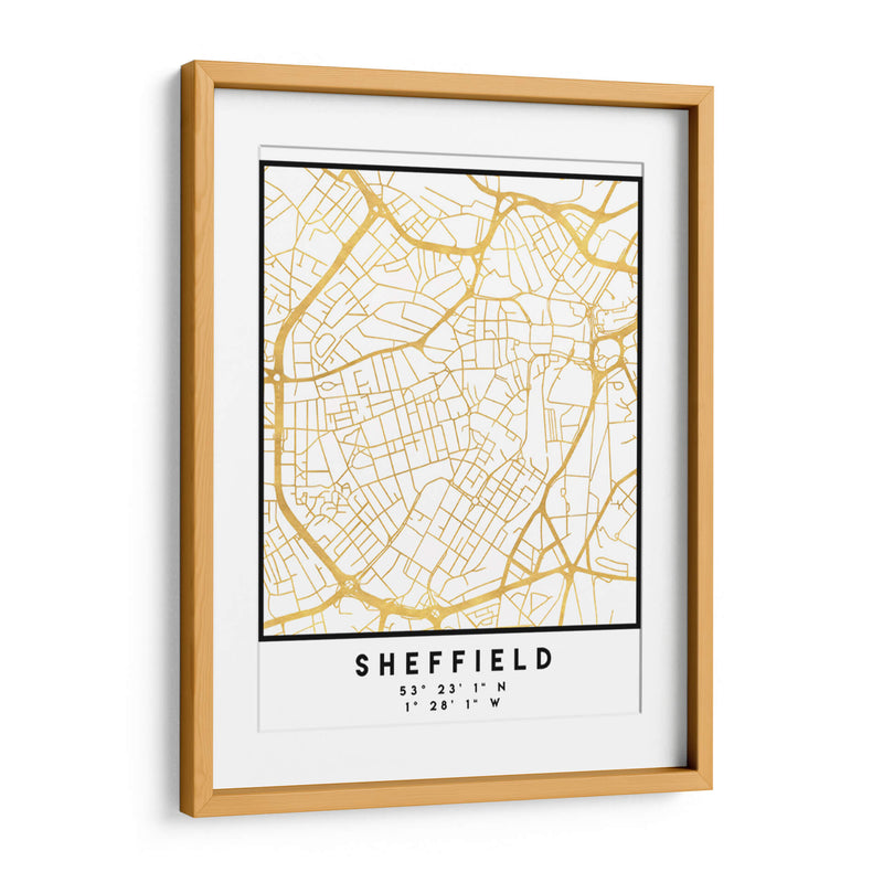 Sheffield, 1 Mapas 3 05 - Emiliano Deificus | Cuadro decorativo de Canvas Lab