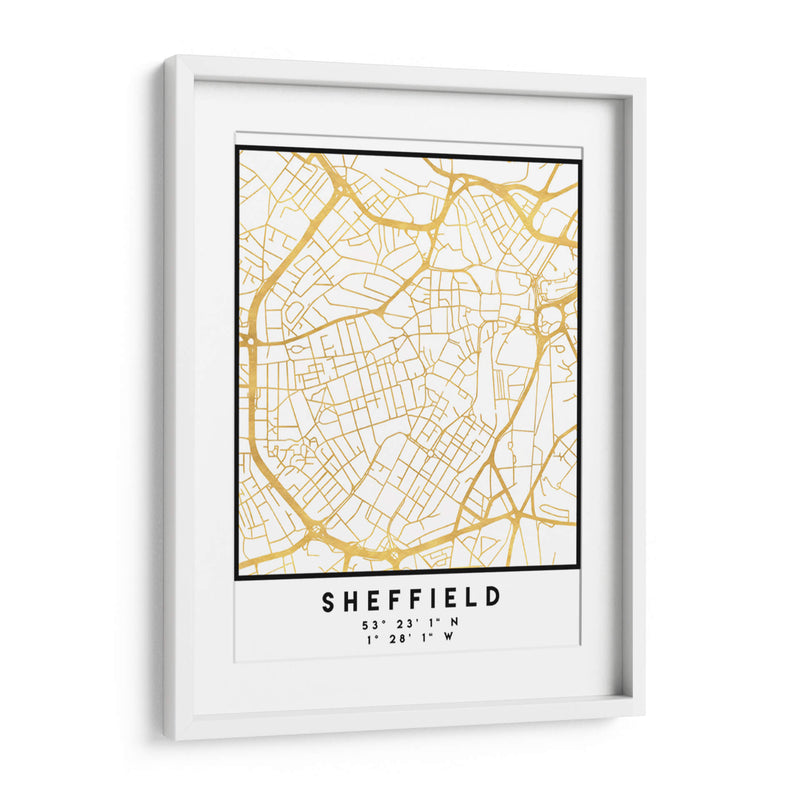 Sheffield, 1 Mapas 3 05 - Emiliano Deificus | Cuadro decorativo de Canvas Lab