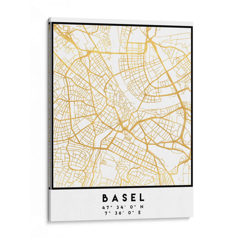 Basel, 1 Mapas 3 03 - Emiliano Deificus | Cuadro decorativo de Canvas Lab
