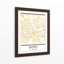 Basel, 1 Mapas 3 03 - Emiliano Deificus | Cuadro decorativo de Canvas Lab