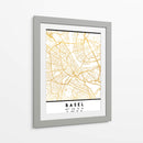 Basel, 1 Mapas 3 03 - Emiliano Deificus | Cuadro decorativo de Canvas Lab