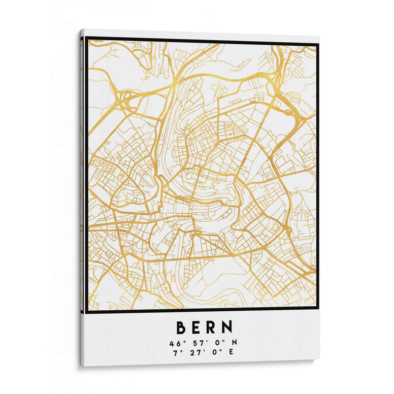 Bern, 1 Mapas 3 02 - Emiliano Deificus | Cuadro decorativo de Canvas Lab