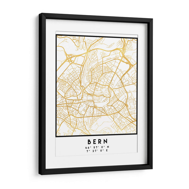 Bern, 1 Mapas 3 02 - Emiliano Deificus | Cuadro decorativo de Canvas Lab