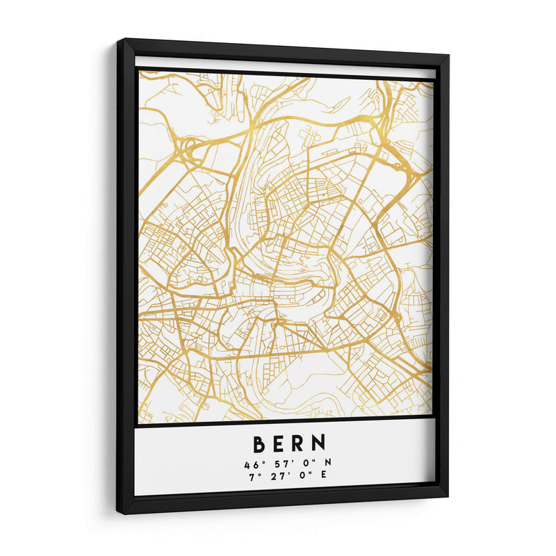 Bern, 1 Mapas 3 02 - Emiliano Deificus | Cuadro decorativo de Canvas Lab