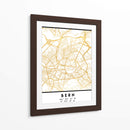 Bern, 1 Mapas 3 02 - Emiliano Deificus | Cuadro decorativo de Canvas Lab