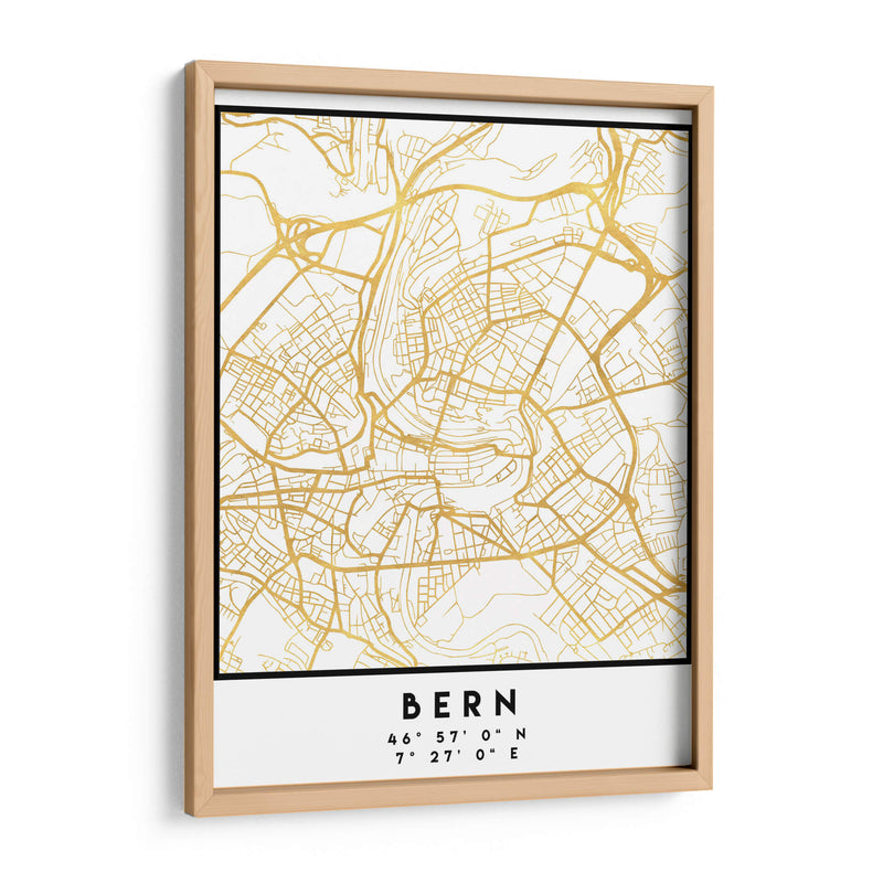 Bern, 1 Mapas 3 02 - Emiliano Deificus | Cuadro decorativo de Canvas Lab