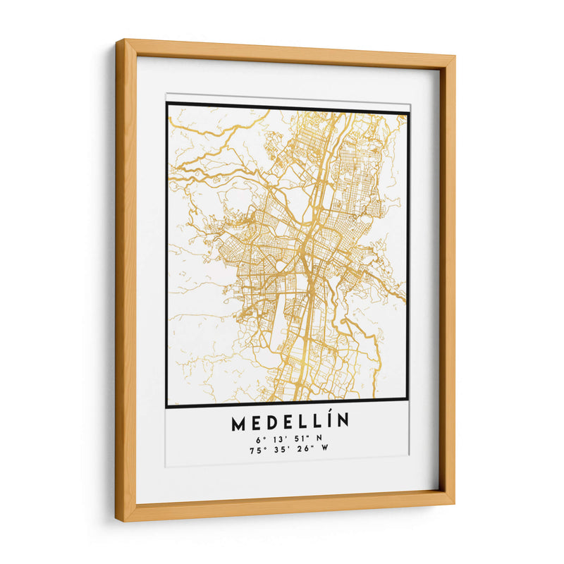 Medellin, 1 Mapas 2 50 - Emiliano Deificus | Cuadro decorativo de Canvas Lab