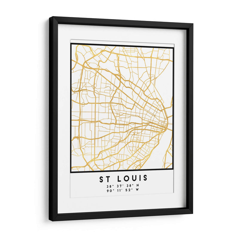 St Louis, 1 Mapas 2 49 - Emiliano Deificus | Cuadro decorativo de Canvas Lab