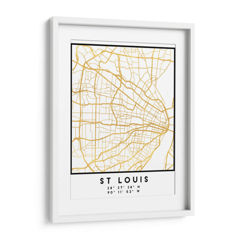 St Louis, 1 Mapas 2 49 - Emiliano Deificus | Cuadro decorativo de Canvas Lab