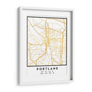 Portland, 1 Mapas 2 48 - Emiliano Deificus | Cuadro decorativo de Canvas Lab