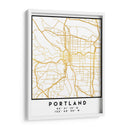 Portland, 1 Mapas 2 48 - Emiliano Deificus | Cuadro decorativo de Canvas Lab