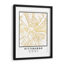 Pittsburgh, 1 Mapas 2 47 - Emiliano Deificus | Cuadro decorativo de Canvas Lab