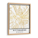 Pittsburgh, 1 Mapas 2 47 - Emiliano Deificus | Cuadro decorativo de Canvas Lab
