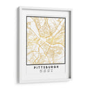 Pittsburgh, 1 Mapas 2 47 - Emiliano Deificus | Cuadro decorativo de Canvas Lab
